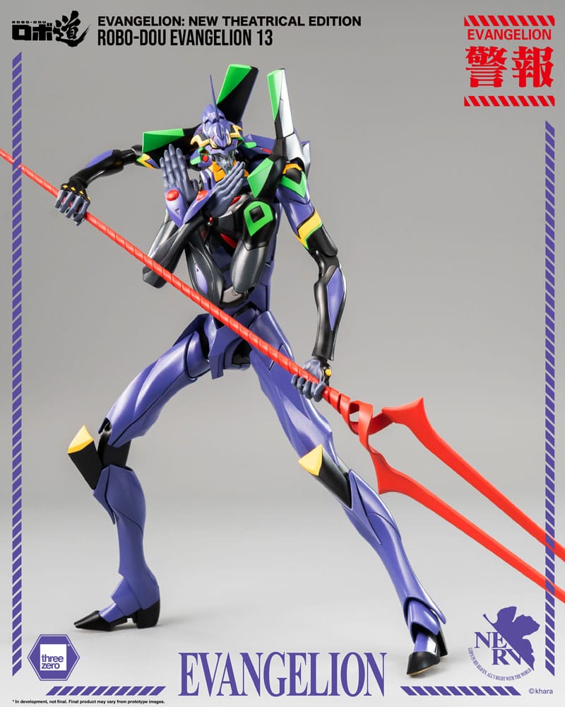 Evangelion: New Theatrical Edition Robo-Dou Action Figur Evangelion 13 28 cm ThreeZero