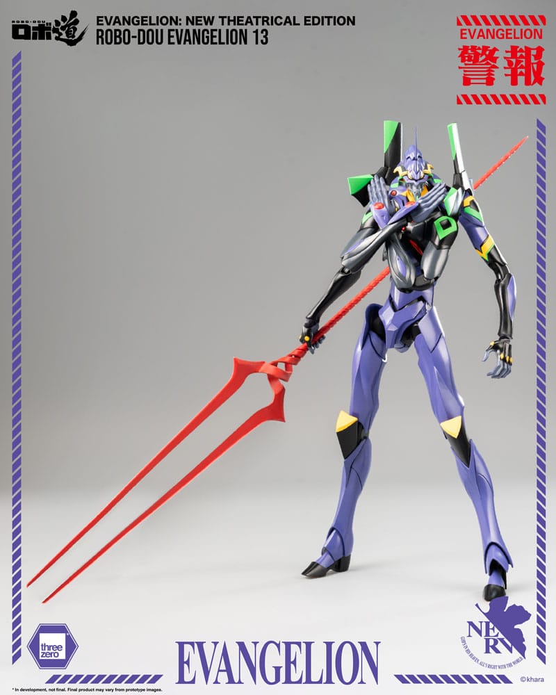 Evangelion: New Theatrical Edition Robo-Dou Action Figur Evangelion 13 28 cm ThreeZero