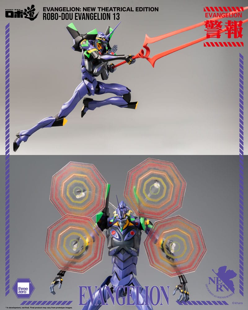 Evangelion: New Theatrical Edition Robo-Dou Action Figur Evangelion 13 28 cm ThreeZero