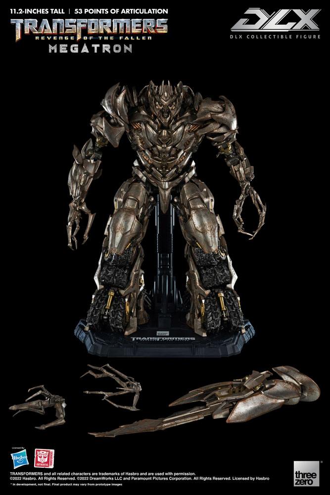 Transformers: Hämnden av de Föllna DLX Actionfigur 1/6 Megatron 28 cm