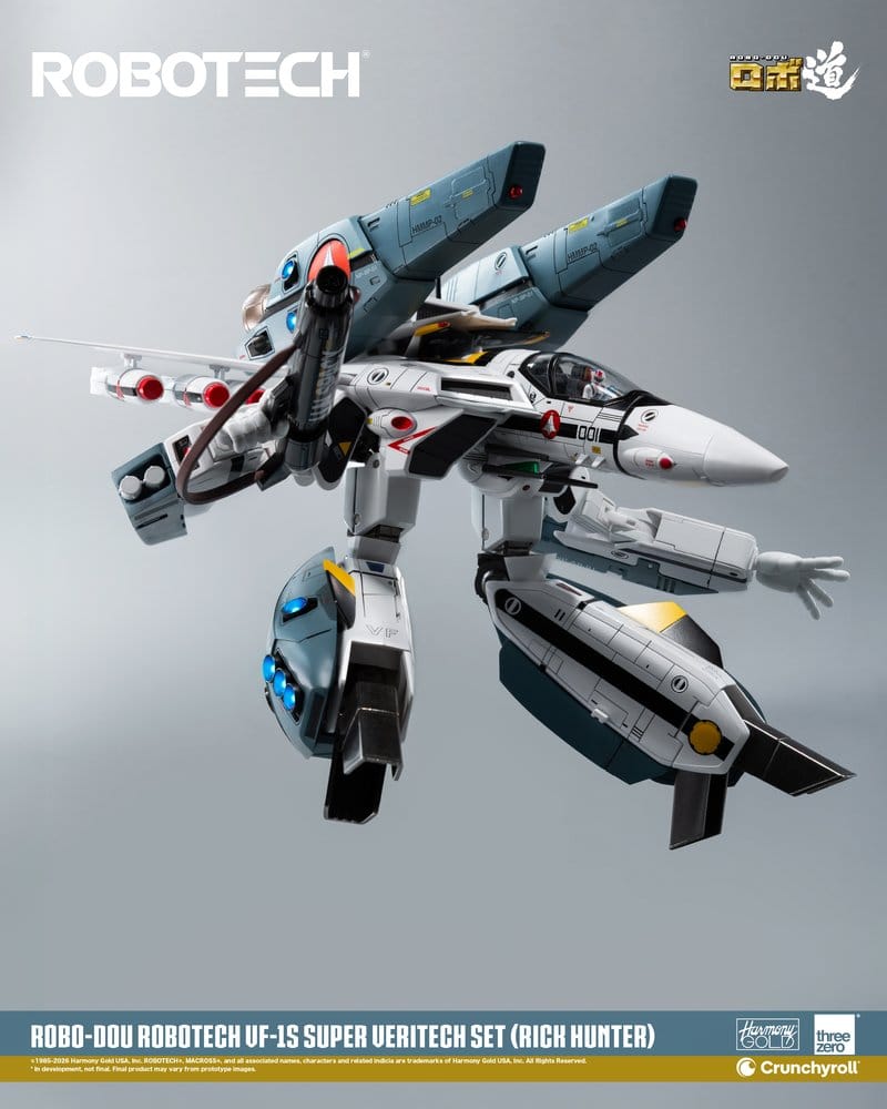 Robotech Robo-Dou Actionsfigur VF-1S Super Veritech Set (Rick Hunter) 20 cm