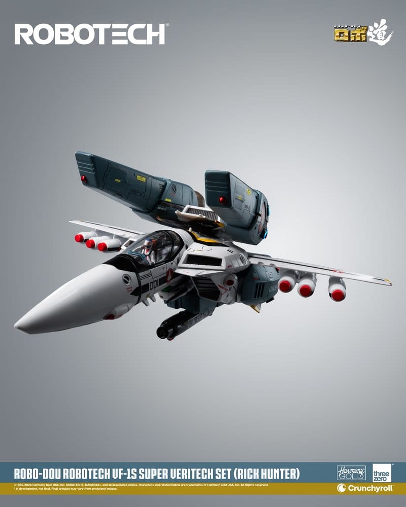 Robotech Robo-Dou Actionsfigur VF-1S Super Veritech Set (Rick Hunter) 20 cm