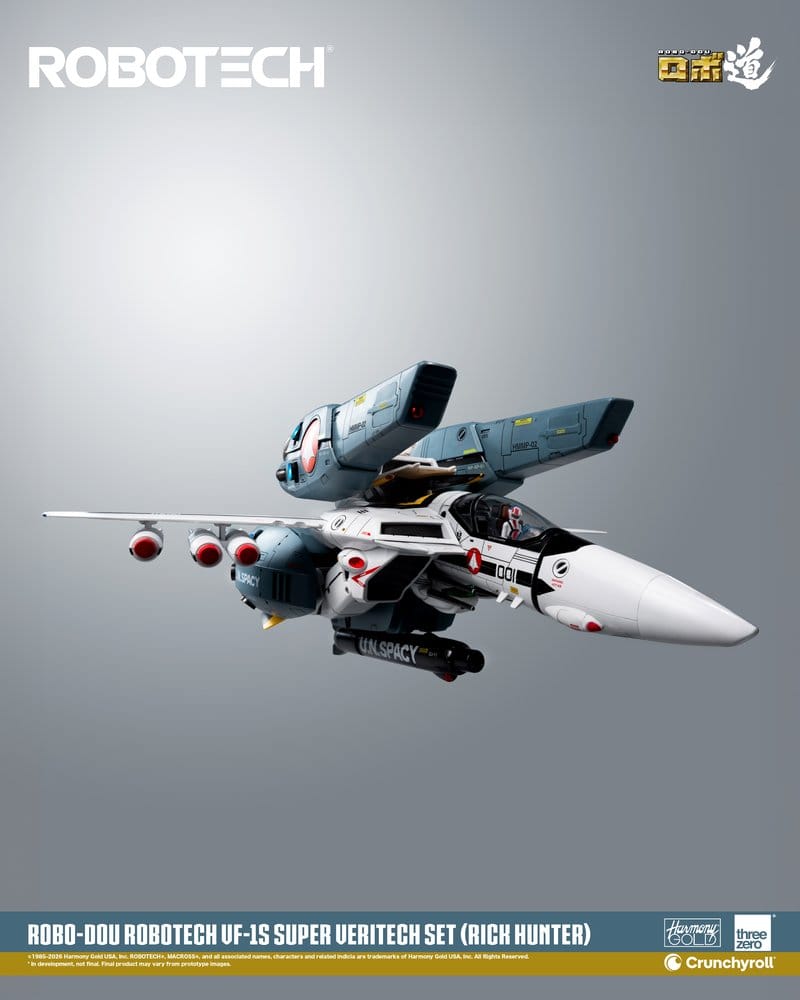 Robotech Robo-Dou Actionsfigur VF-1S Super Veritech Set (Rick Hunter) 20 cm