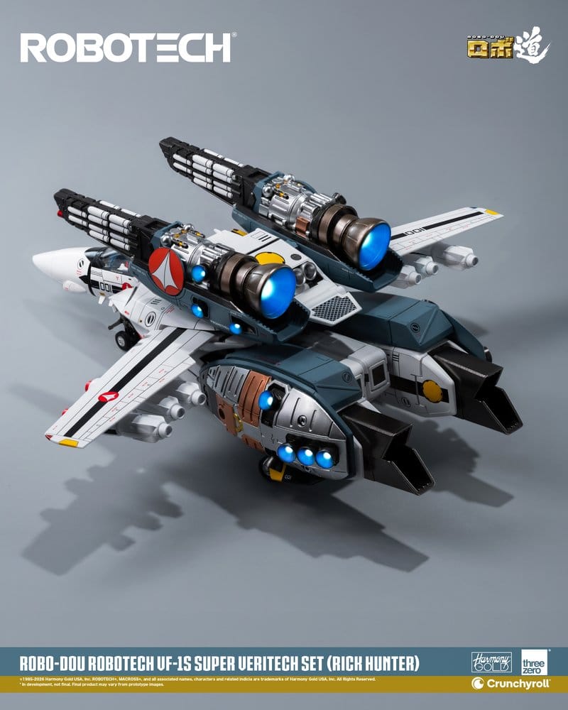 Robotech Robo-Dou Actionsfigur VF-1S Super Veritech Set (Rick Hunter) 20 cm