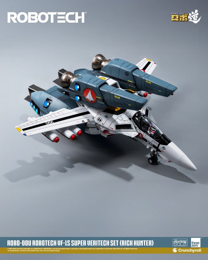 Robotech Robo-Dou Actionsfigur VF-1S Super Veritech Set (Rick Hunter) 20 cm