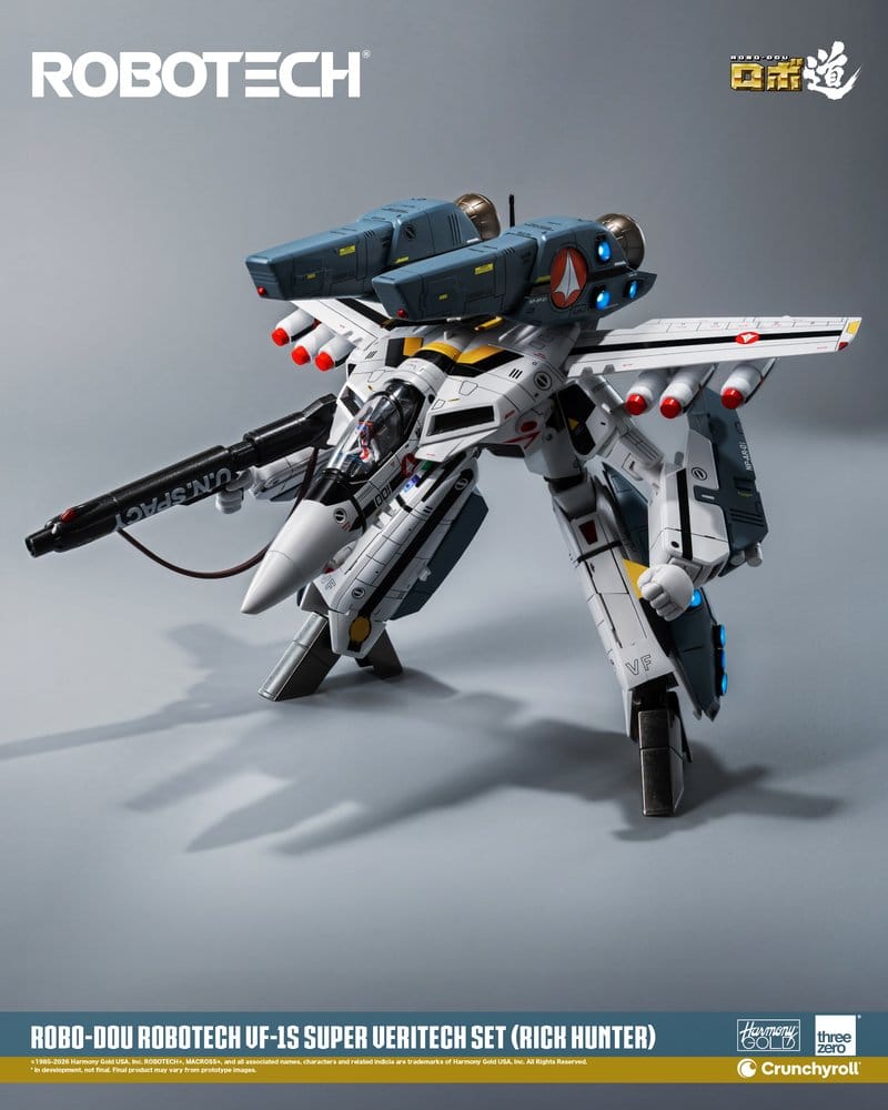 Robotech Robo-Dou Actionsfigur VF-1S Super Veritech Set (Rick Hunter) 20 cm
