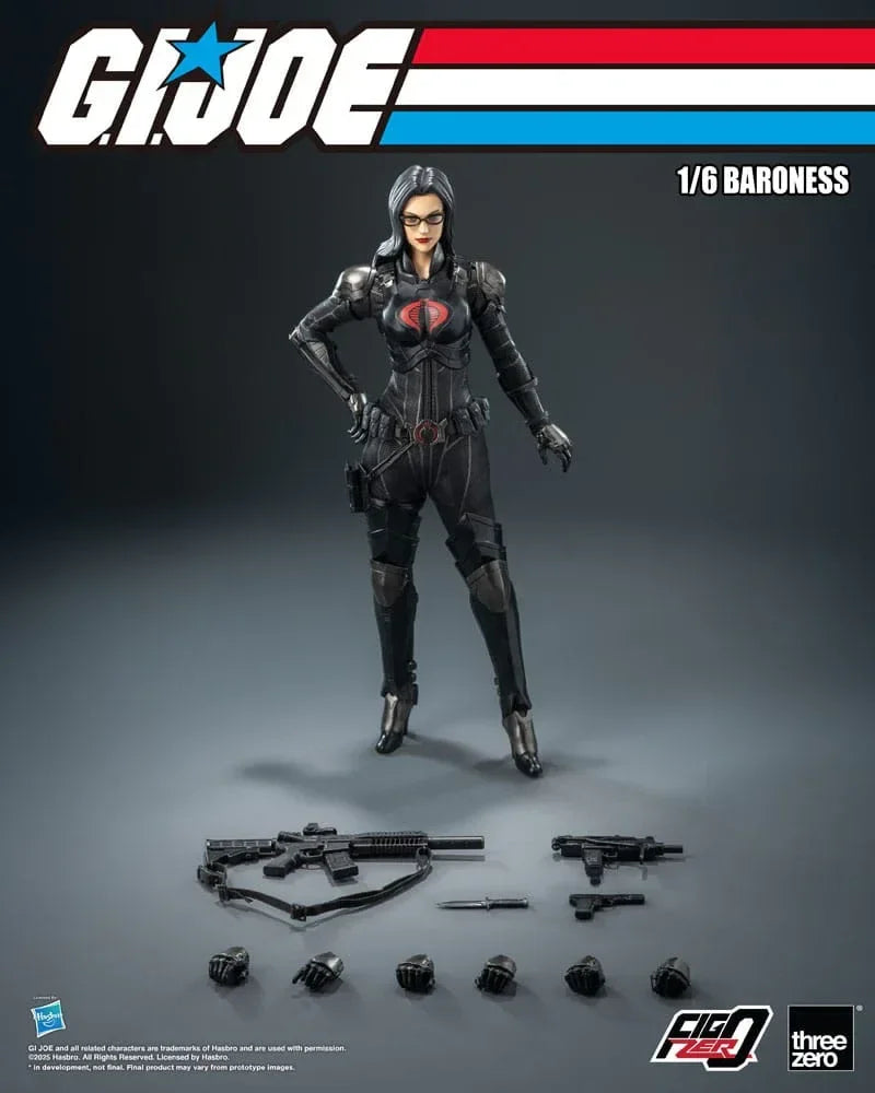 G.I. Joe FigZero Action Figur 1/6 Baroness 30 cm ThreeZero