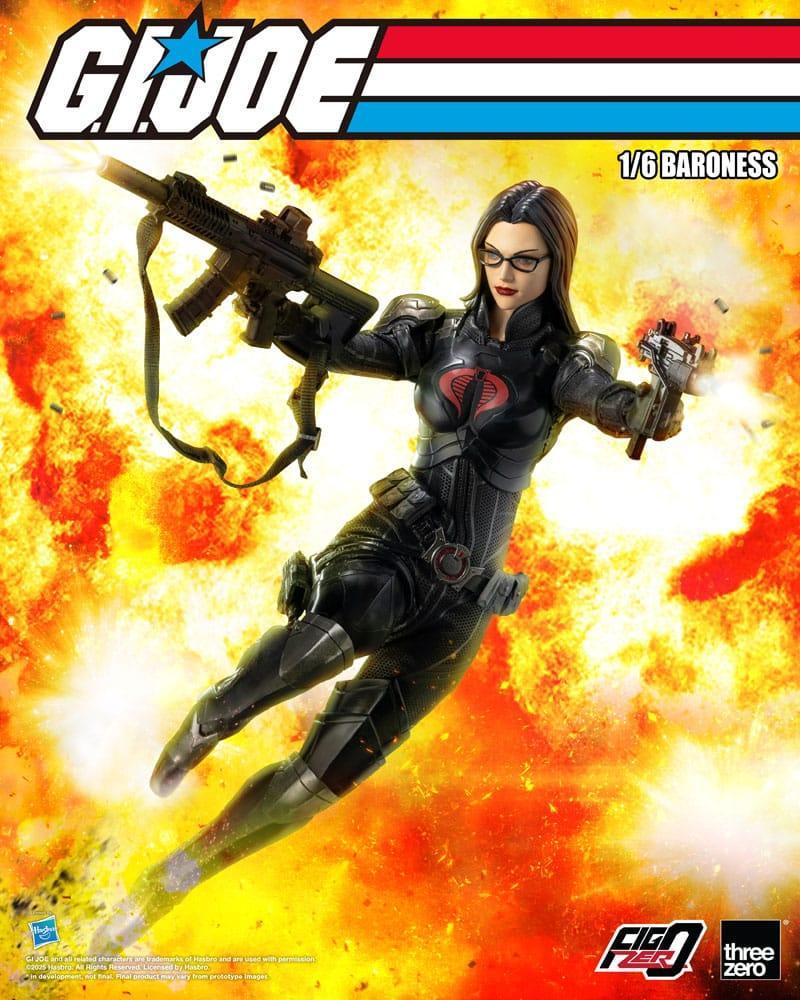 G.I. Joe FigZero Action Figur 1/6 Baroness 30 cm ThreeZero