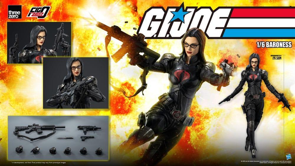 G.I. Joe FigZero Action Figur 1/6 Baroness 30 cm ThreeZero