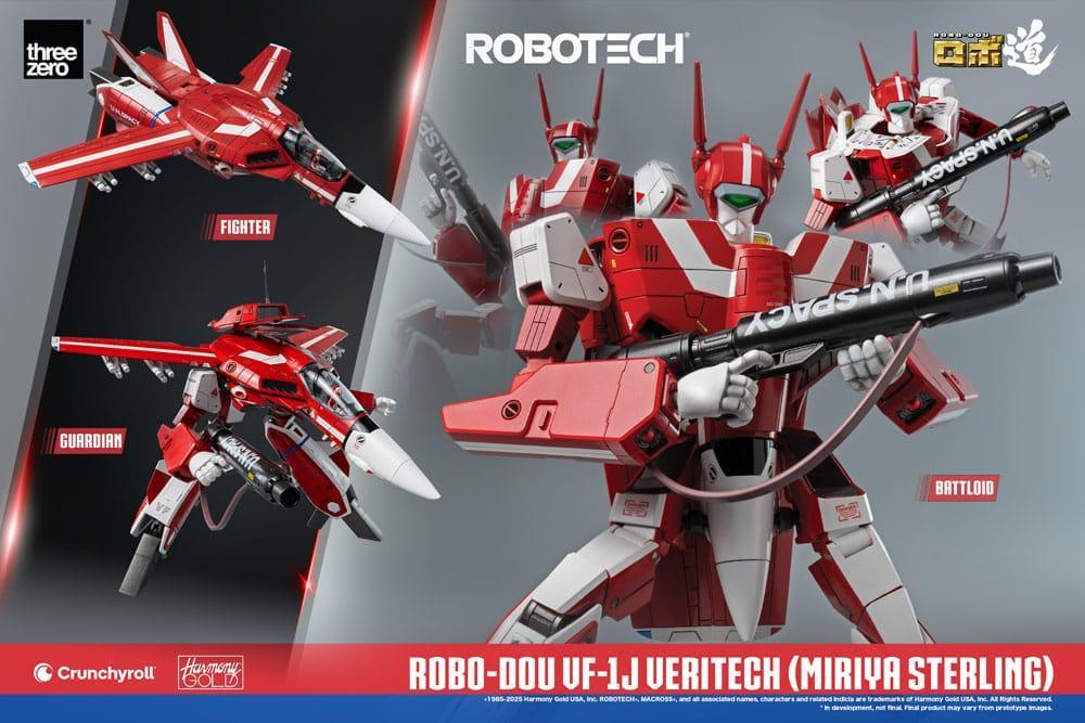 Robotech Action Figur ROBO-DOU VF-1J Veritech (Miriya Sterling) 20 cm ThreeZero