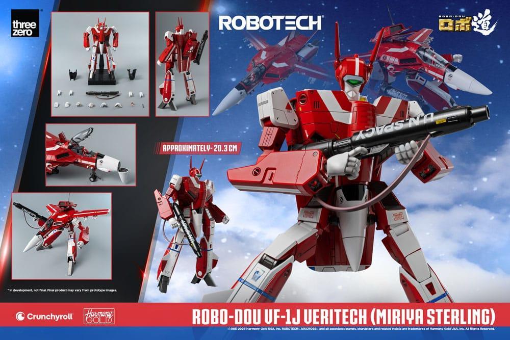Robotech Action Figur ROBO-DOU VF-1J Veritech (Miriya Sterling) 20 cm ThreeZero