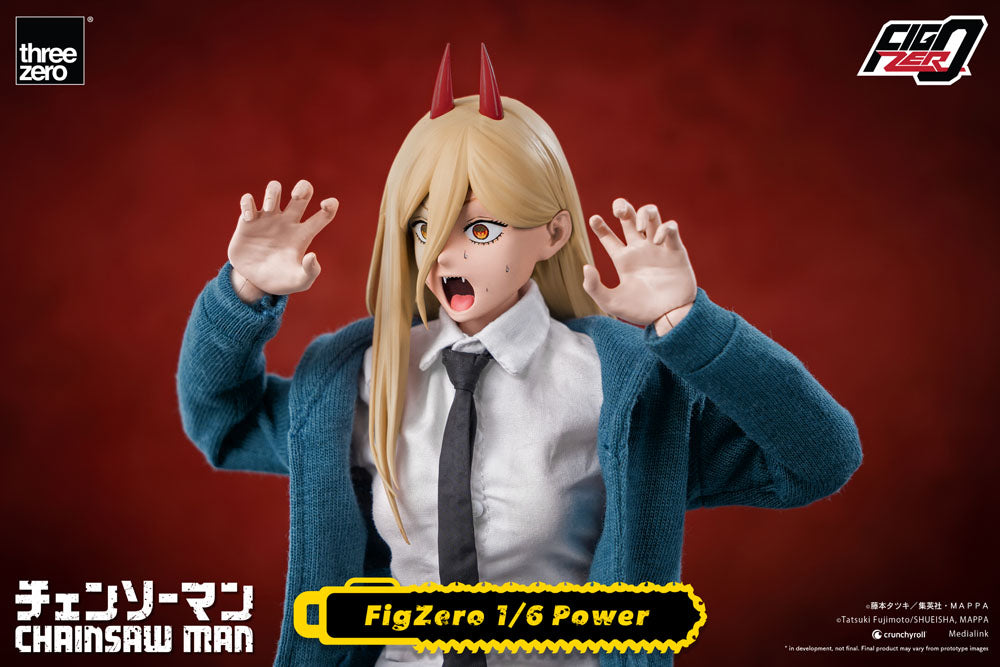 Chainsaw Man FigZero Action Figur 1/6 Power 28 cm ThreeZero
