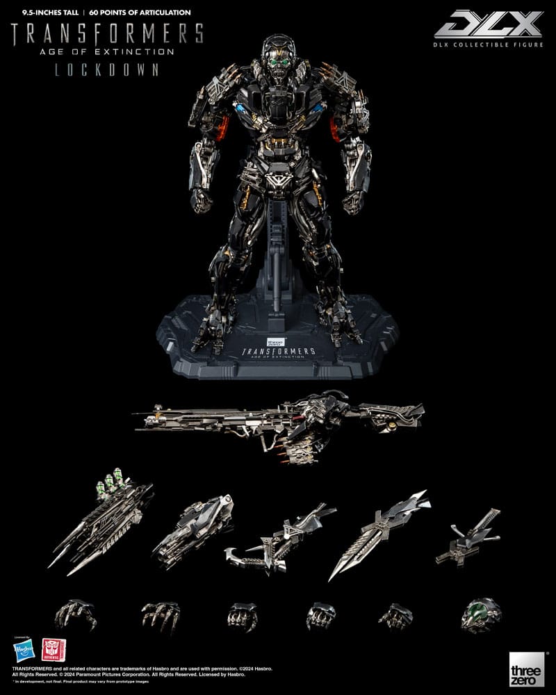 Transformers: Age of Extinction DLX Action Figur 1/6 Lockdown 24 cm