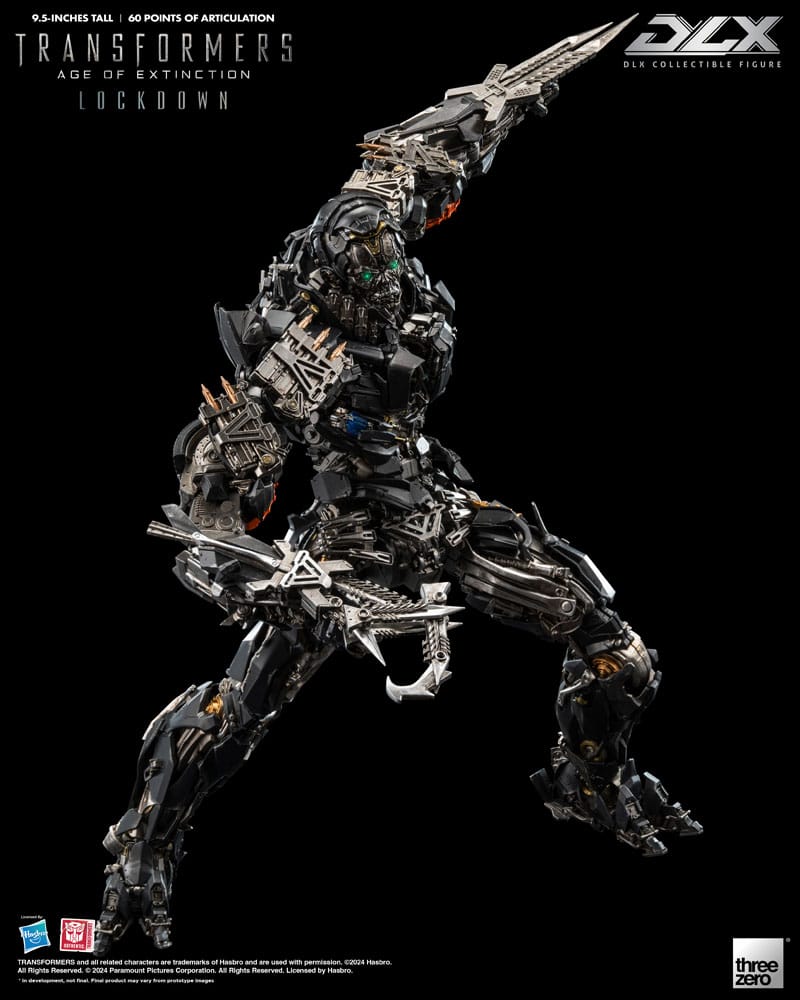 Transformers: Age of Extinction DLX Actionfigur 1/6 Lockdown 24 cm