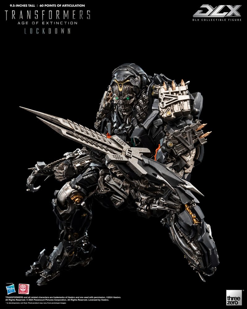 Transformers: Age of Extinction DLX Actionfigur 1/6 Lockdown 24 cm