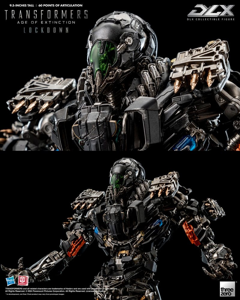 Transformers: Age of Extinction DLX Actionfigur 1/6 Lockdown 24 cm