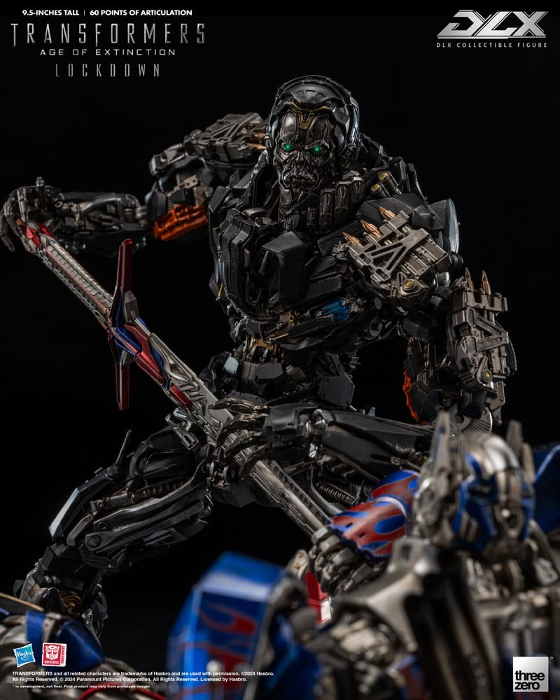 Transformers: Age of Extinction DLX Actionfigur 1/6 Lockdown 24 cm