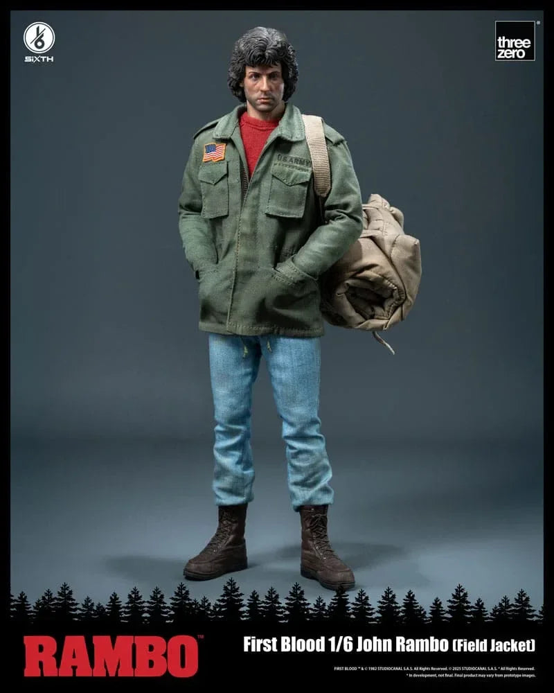 Rambo: First Blood Action Figur 1/6 John Rambo (Field Jacket) 31 cm ThreeZero