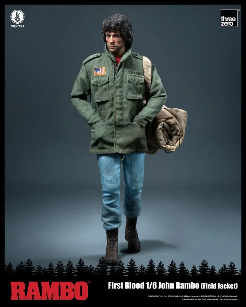 Rambo: First Blood Action Figur 1/6 John Rambo (Field Jacket) 31 cm ThreeZero