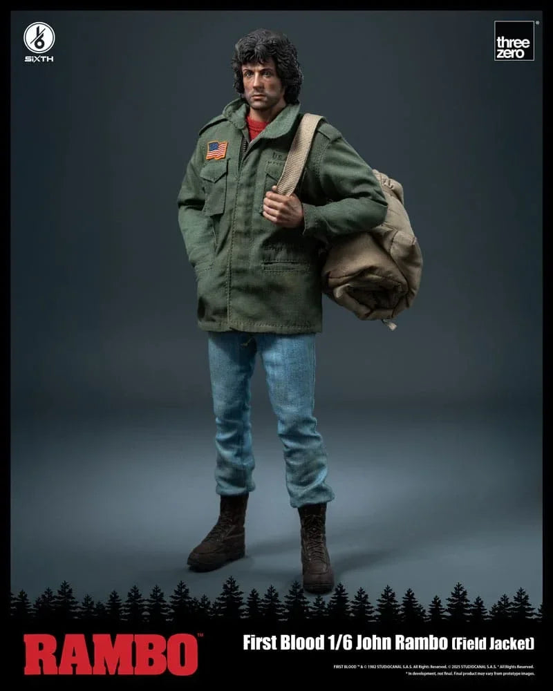 Rambo: First Blood Action Figur 1/6 John Rambo (Field Jacket) 31 cm ThreeZero