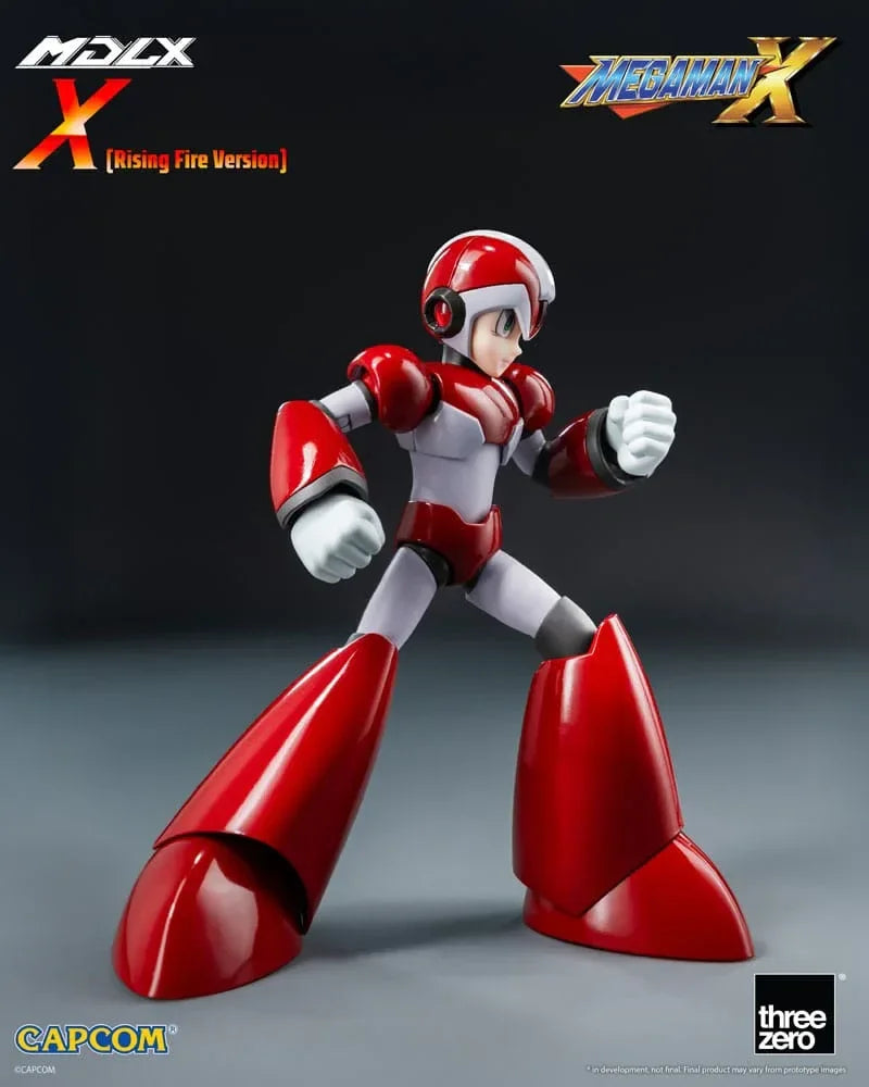 Mega Man MDLX Action Figur Rockman X / Mega Man X (Rising Fire Version) 12 cm ThreeZero
