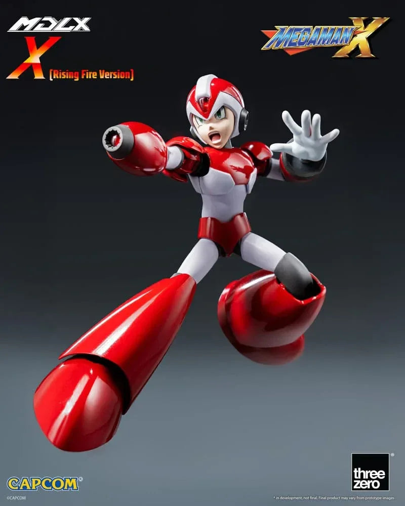 Mega Man MDLX Action Figur Rockman X / Mega Man X (Rising Fire Version) 12 cm ThreeZero