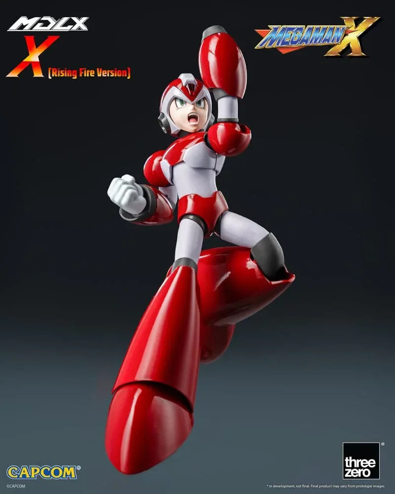 Mega Man MDLX Action Figur Rockman X / Mega Man X (Rising Fire Version) 12 cm ThreeZero