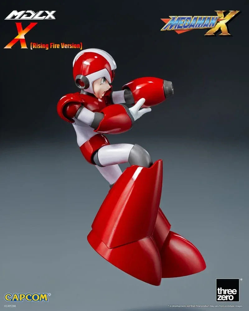 Mega Man MDLX Action Figur Rockman X / Mega Man X (Rising Fire Version) 12 cm ThreeZero