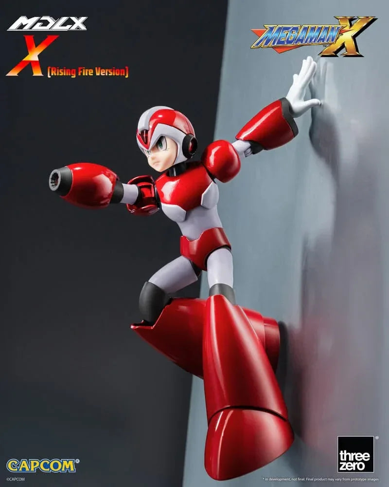 Mega Man MDLX Action Figur Rockman X / Mega Man X (Rising Fire Version) 12 cm ThreeZero