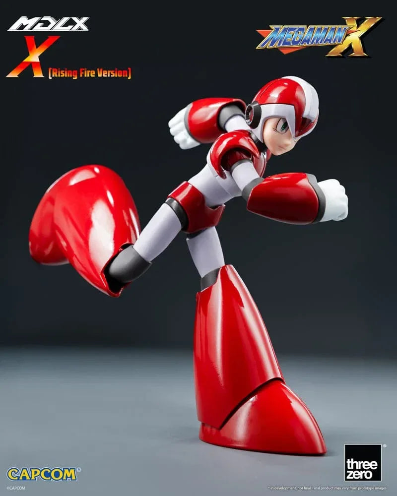 Mega Man MDLX Action Figur Rockman X / Mega Man X (Rising Fire Version) 12 cm ThreeZero