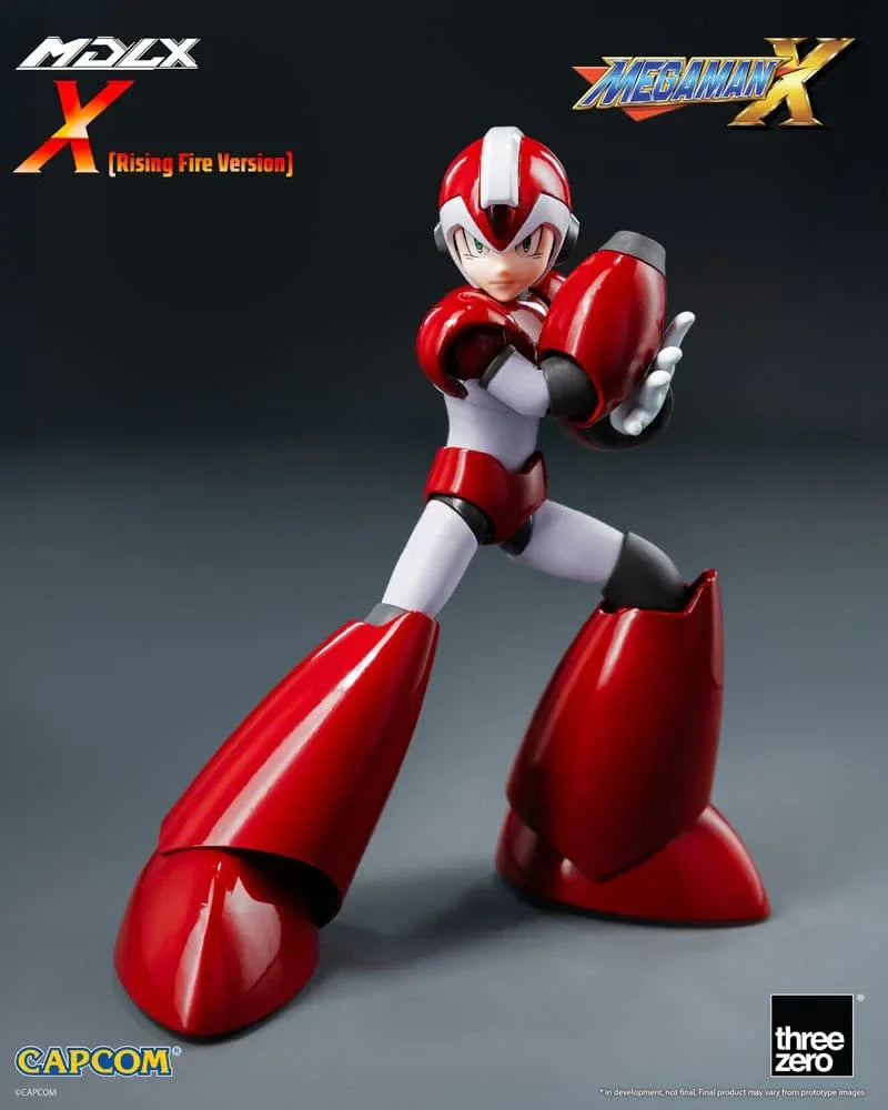 Mega Man MDLX Action Figur Rockman X / Mega Man X (Rising Fire Version) 12 cm ThreeZero