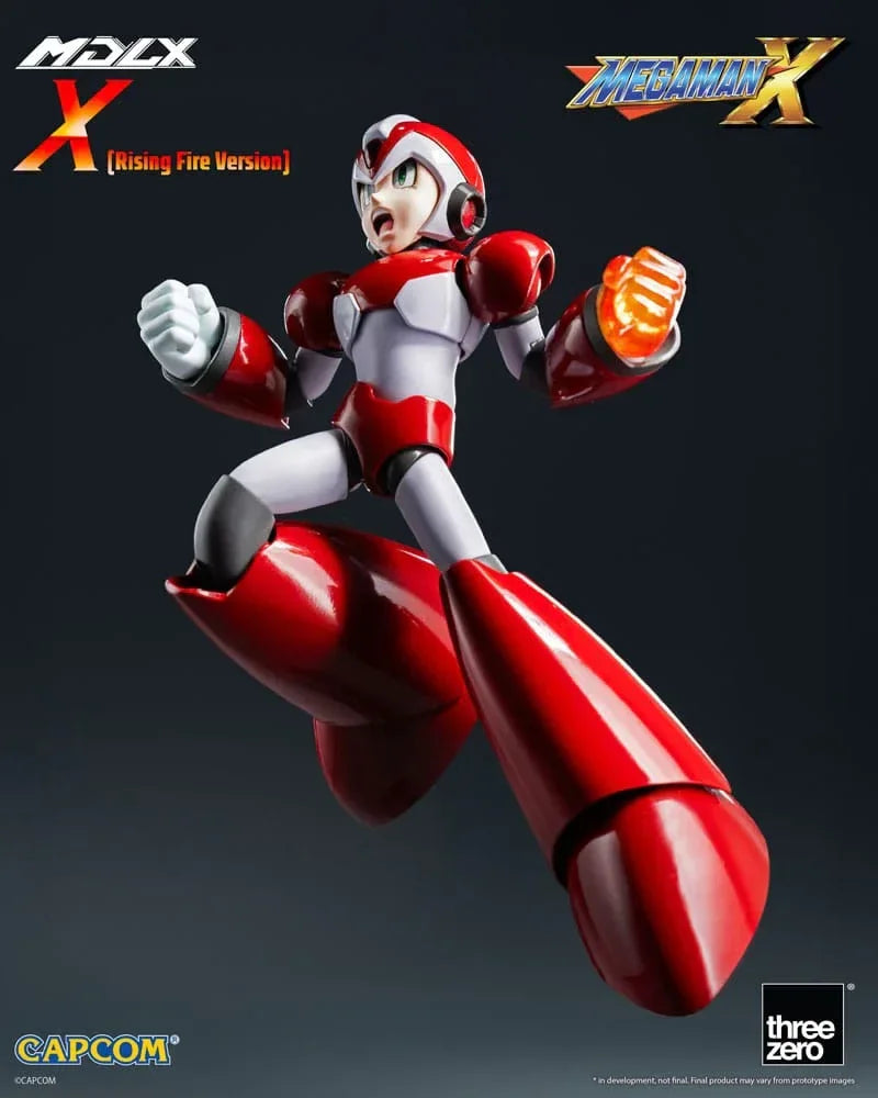 Mega Man MDLX Action Figur Rockman X / Mega Man X (Rising Fire Version) 12 cm ThreeZero