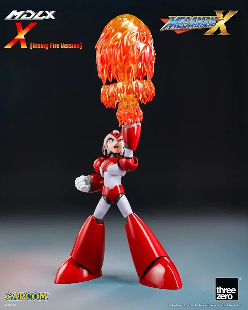 Mega Man MDLX Action Figur Rockman X / Mega Man X (Rising Fire Version) 12 cm ThreeZero