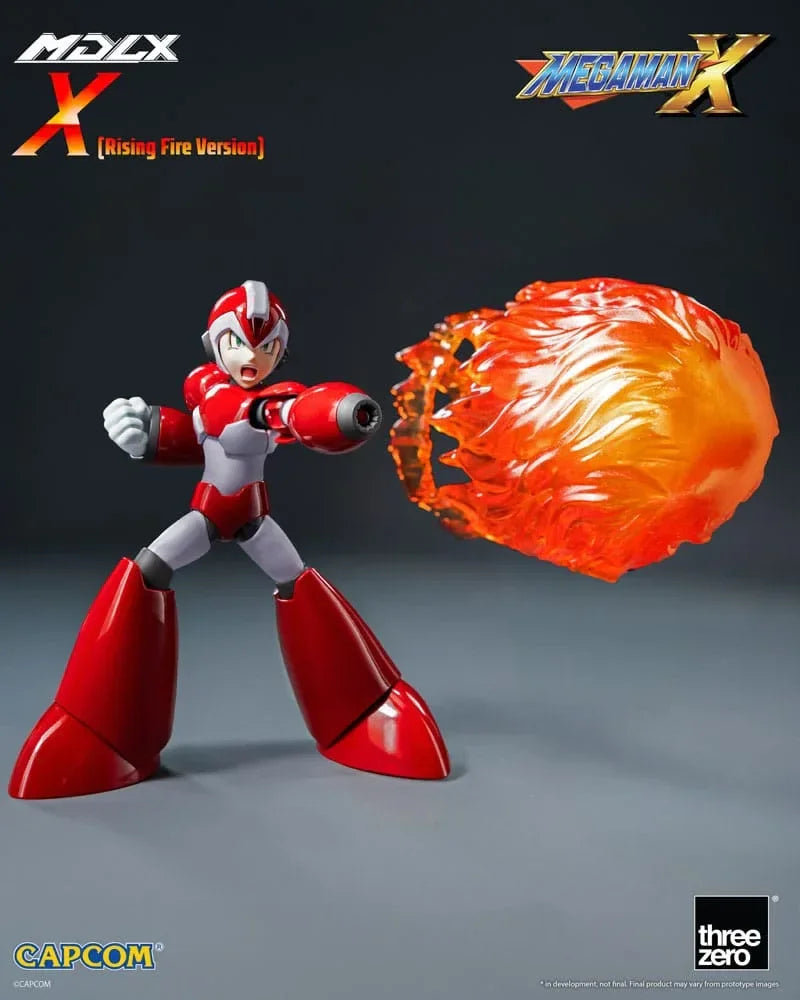 Mega Man MDLX Action Figur Rockman X / Mega Man X (Rising Fire Version) 12 cm ThreeZero