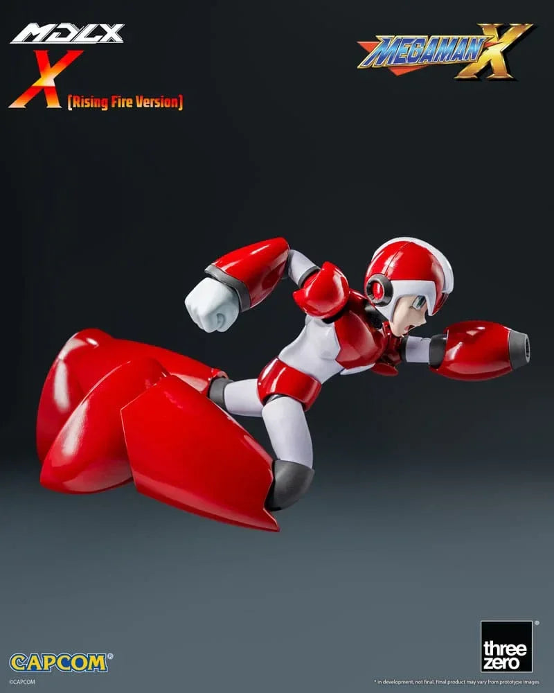 Mega Man MDLX Action Figur Rockman X / Mega Man X (Rising Fire Version) 12 cm ThreeZero