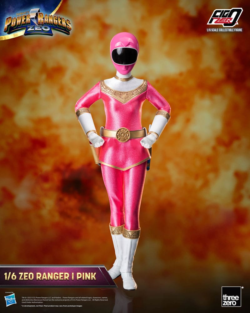 Power Rangers Zeo FigZero Actionfigur 1/6 Ranger I Rosa 30 cm