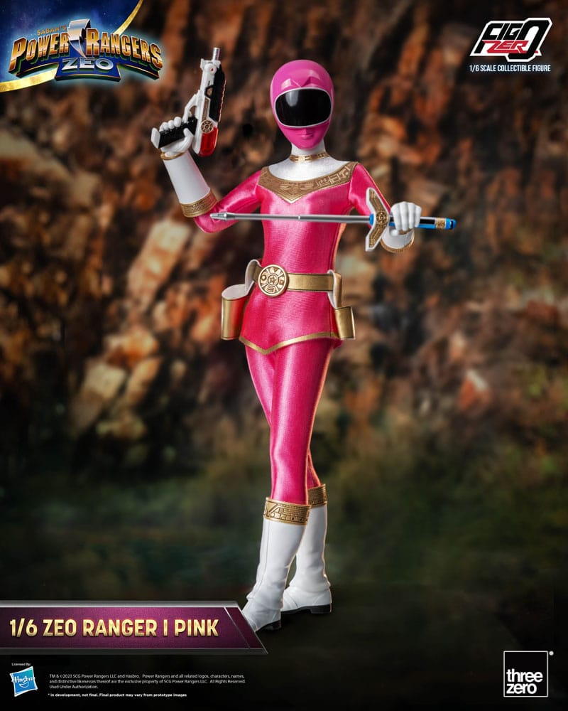 Power Rangers Zeo FigZero Actionfigur 1/6 Ranger I Rosa 30 cm
