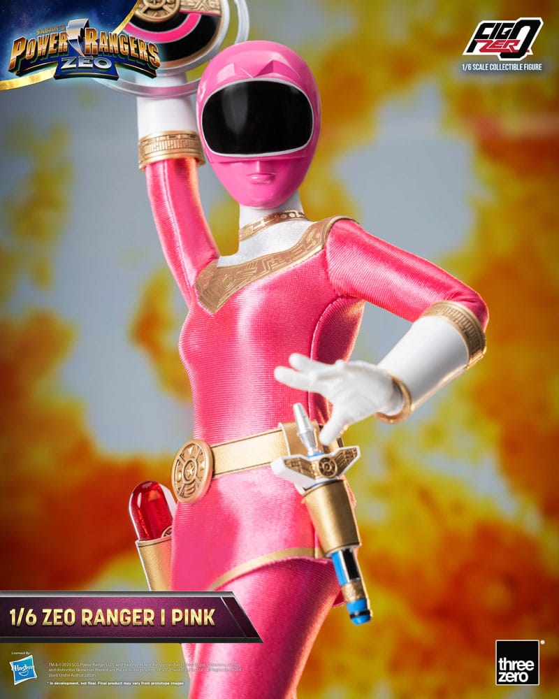 Power Rangers Zeo FigZero Actionfigur 1/6 Ranger I Rosa 30 cm