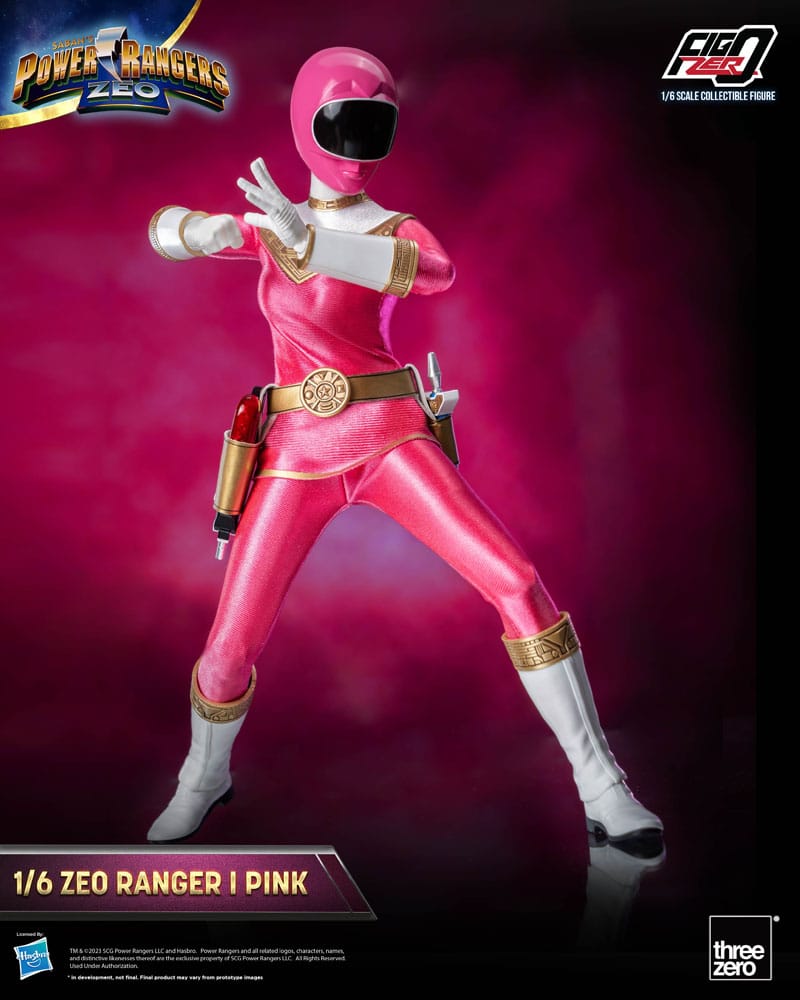 Power Rangers Zeo FigZero Actionfigur 1/6 Ranger I Rosa 30 cm