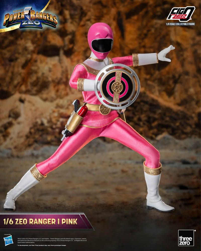 Power Rangers Zeo FigZero Actionfigur 1/6 Ranger I Rosa 30 cm