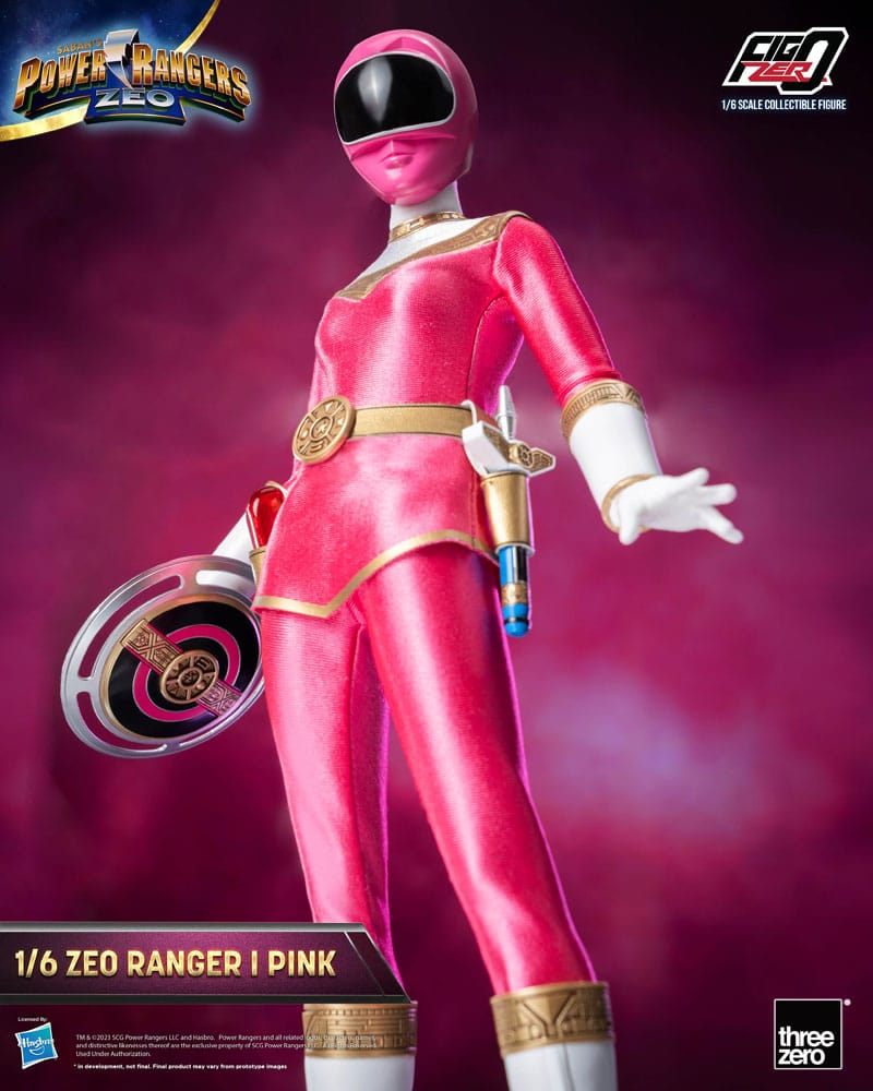 Power Rangers Zeo FigZero Actionfigur 1/6 Ranger I Rosa 30 cm