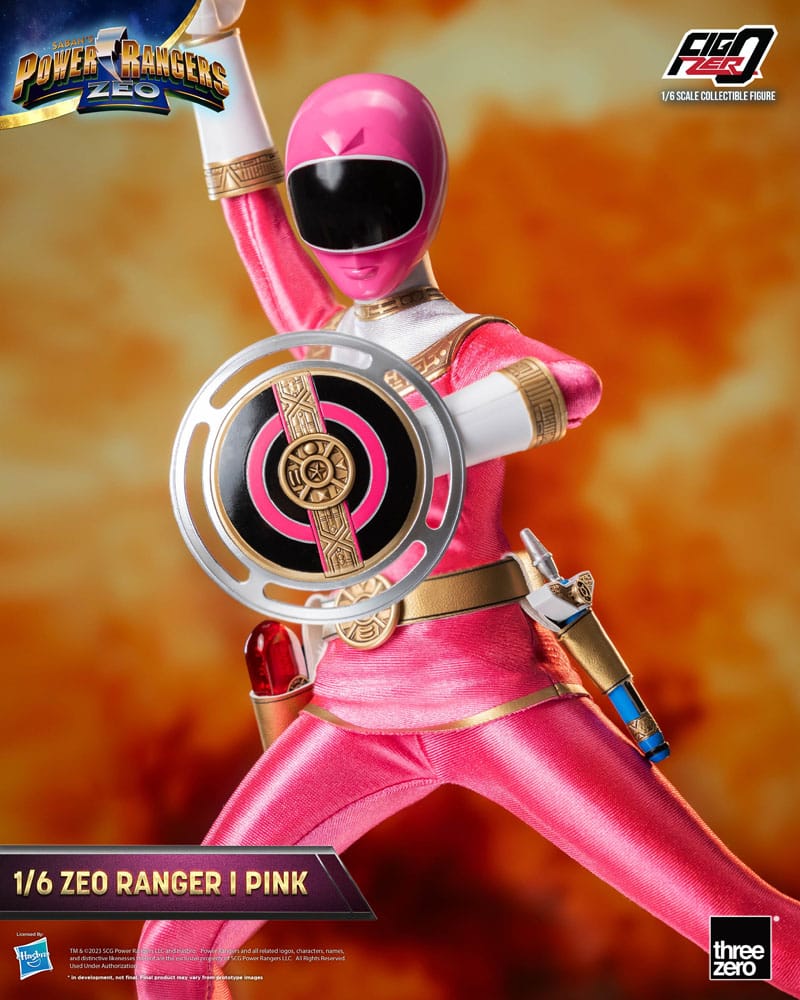 Power Rangers Zeo FigZero Actionfigur 1/6 Ranger I Rosa 30 cm