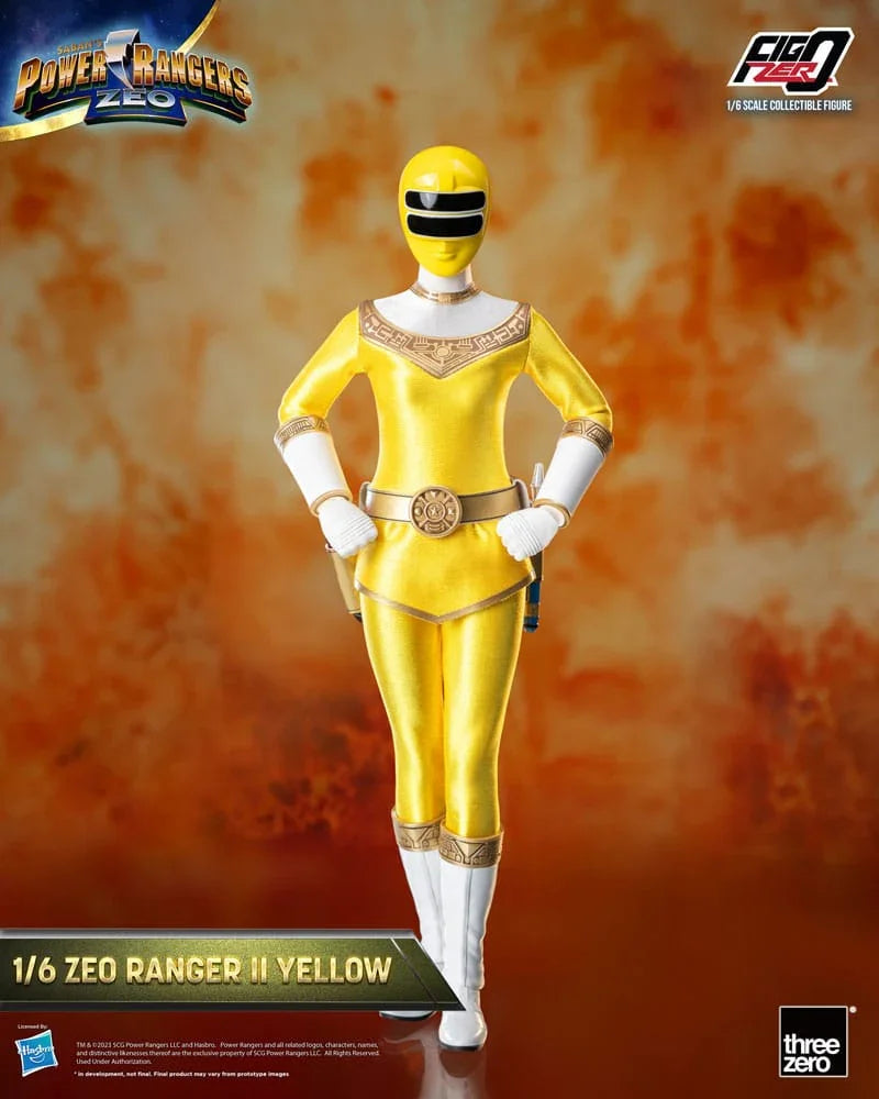 Power Rangers Zeo FigZero Action Figur 1/6 Ranger II Yellow 30 cm ThreeZero