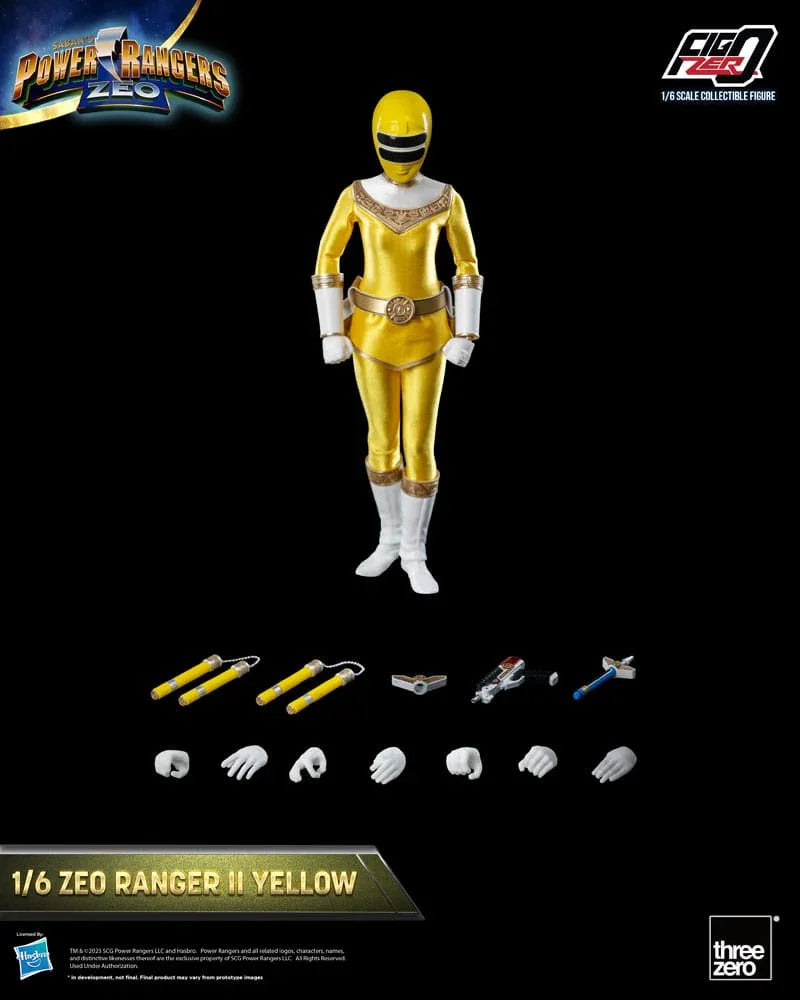 Power Rangers Zeo FigZero Action Figur 1/6 Ranger II Yellow 30 cm ThreeZero
