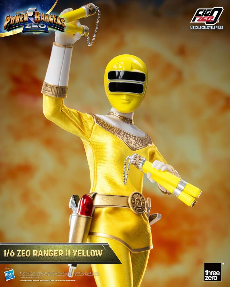 Power Rangers Zeo FigZero Action Figur 1/6 Ranger II Yellow 30 cm ThreeZero