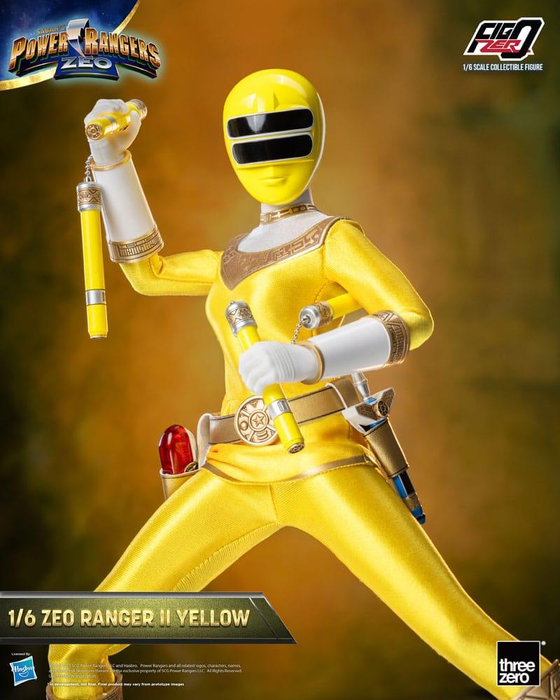 Power Rangers Zeo FigZero Action Figur 1/6 Ranger II Yellow 30 cm ThreeZero