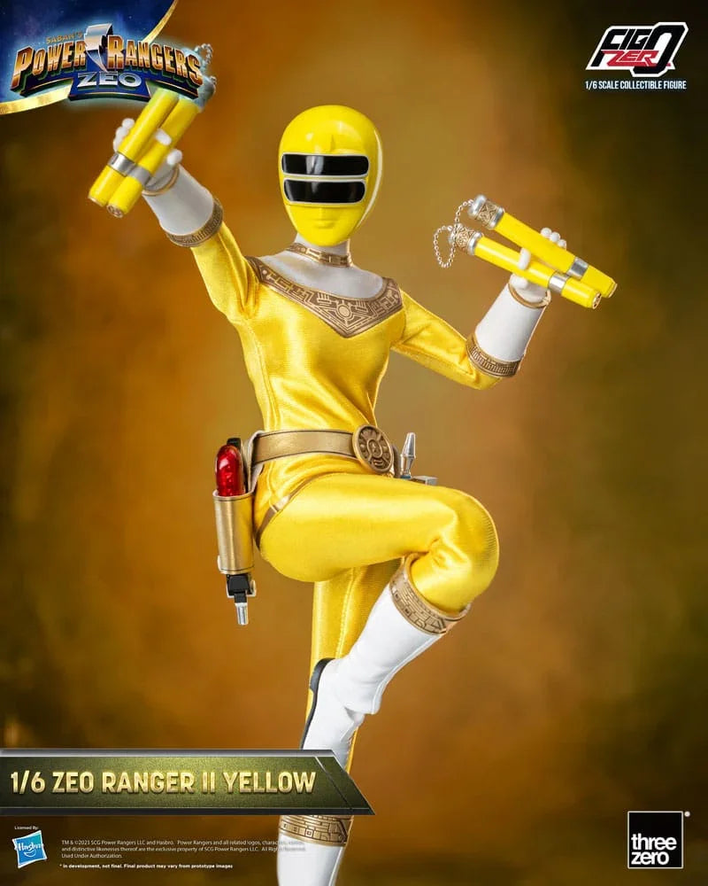 Power Rangers Zeo FigZero Action Figur 1/6 Ranger II Yellow 30 cm ThreeZero