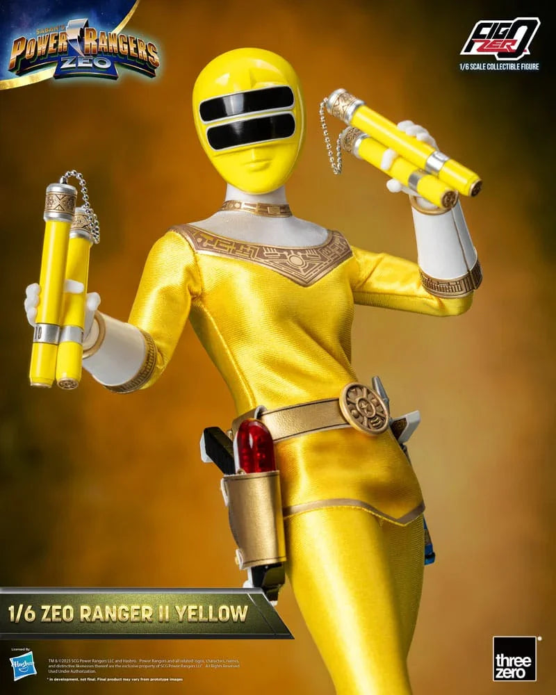 Power Rangers Zeo FigZero Action Figur 1/6 Ranger II Yellow 30 cm ThreeZero