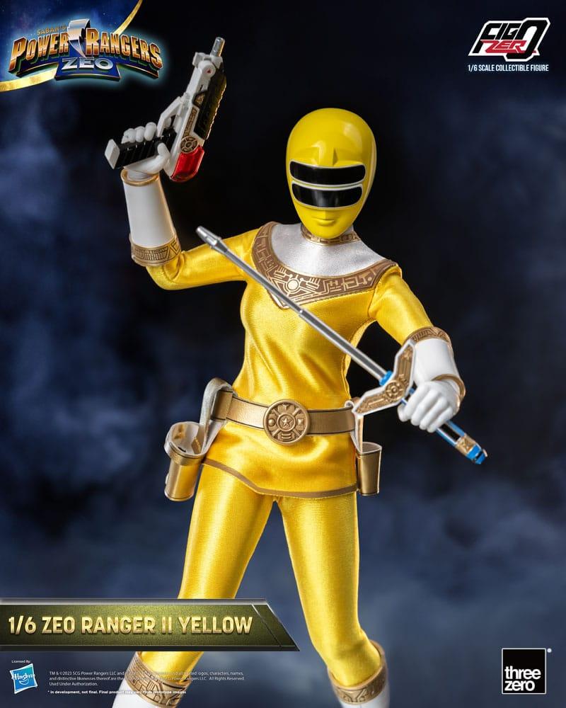 Power Rangers Zeo FigZero Action Figur 1/6 Ranger II Yellow 30 cm ThreeZero