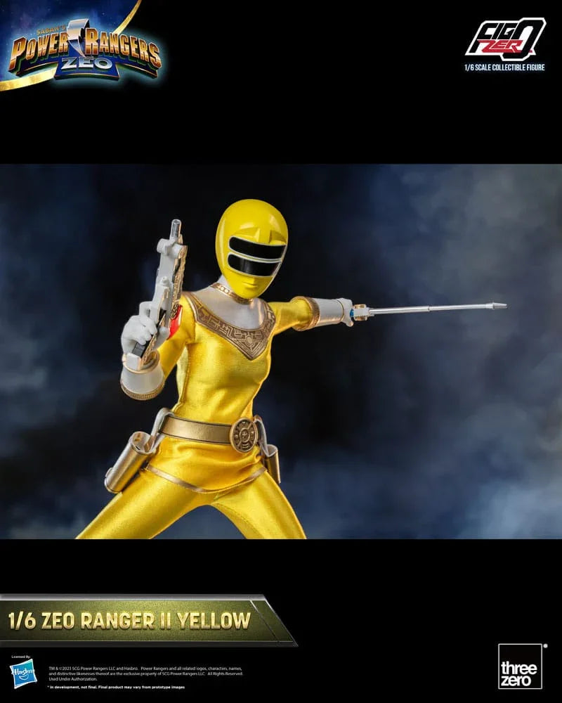 Power Rangers Zeo FigZero Action Figur 1/6 Ranger II Yellow 30 cm ThreeZero